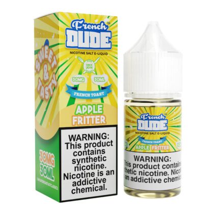 Buy French Dude | Apple Fritters | Ejuice | Eliquid | Salts | 30 mL at Cheap Wholesale Distributor Deal Prices from ejuiceresellers.com