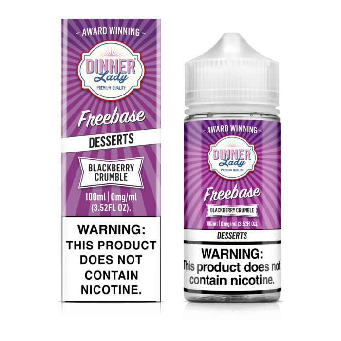 Buy Dinner Lady | Blueberry Crumble | Ejuice | Eliquid | Freebase | 100ml at Cheap Wholesale Distributor Deal Prices from ejuiceresellers.com