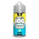 Buy Keep it 100 | Blue Slushie Lemonade Nixodine | Ejuice | Eliquid | Salt | 100 ml at Cheap Wholesale Distributor Deal Prices from ejuiceresellers.com