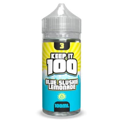 Buy Keep it 100 | Blue Slushie Lemonade Nixodine | Ejuice | Eliquid | Salt | 100 ml at Cheap Wholesale Distributor Deal Prices from ejuiceresellers.com