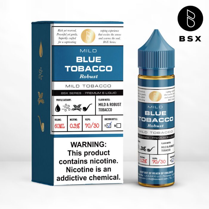 Buy Glas | Blue Tobacco BSX | Ejuice | Eliquid | 60 ml at Cheap Wholesale Distributor Deal Prices from ejuiceresellers.com
