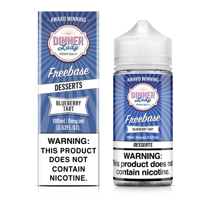 Buy Dinner Lady | Blueberry Tart Desserts | Ejuice | Eliquid | Freebase | 100ml at Cheap Wholesale Distributor Deal Prices from ejuiceresellers.com