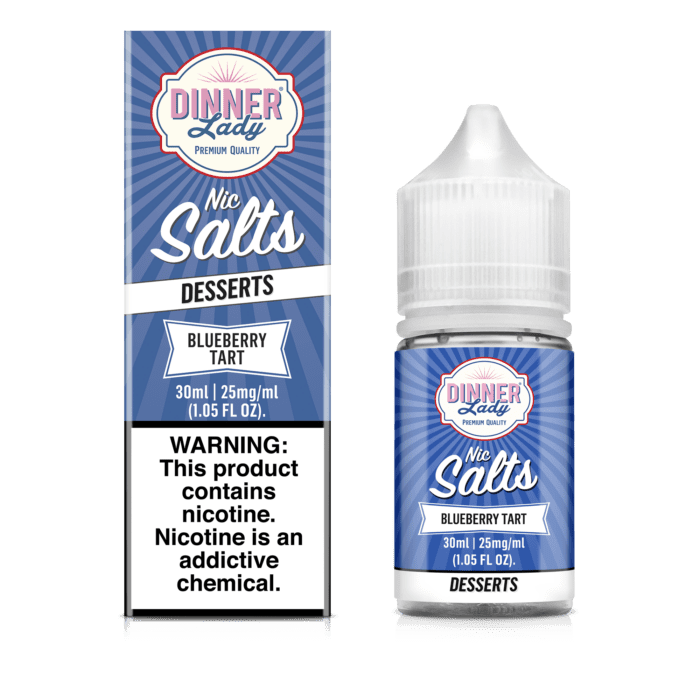 Buy Dinner Lady | Blueberry Tart Desserts | Ejuice | Eliquid | Salts | 30 ml at Cheap Wholesale Distributor Deal Prices from ejuiceresellers.com