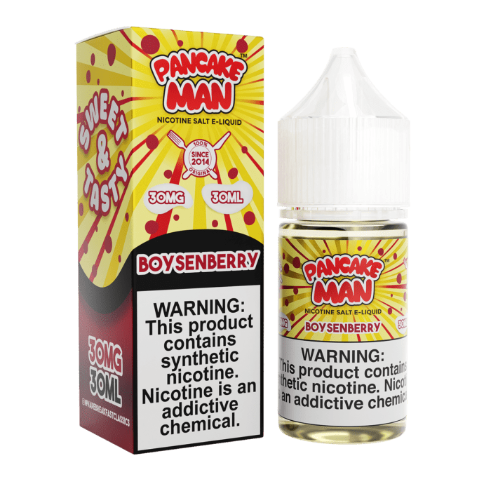 Buy Pancake Man | Boysenberry | Ejuice | Eliquid | 100 mL at Cheap Wholesale Distributor Deal Prices from ejuiceresellers.com