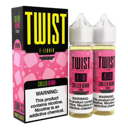 Buy Twist | Chilled Remix | Ejuice | Eliquid | Salts | 60 ml | 60 ml at Cheap Wholesale Distributor Deal Prices from ejuiceresellers.com