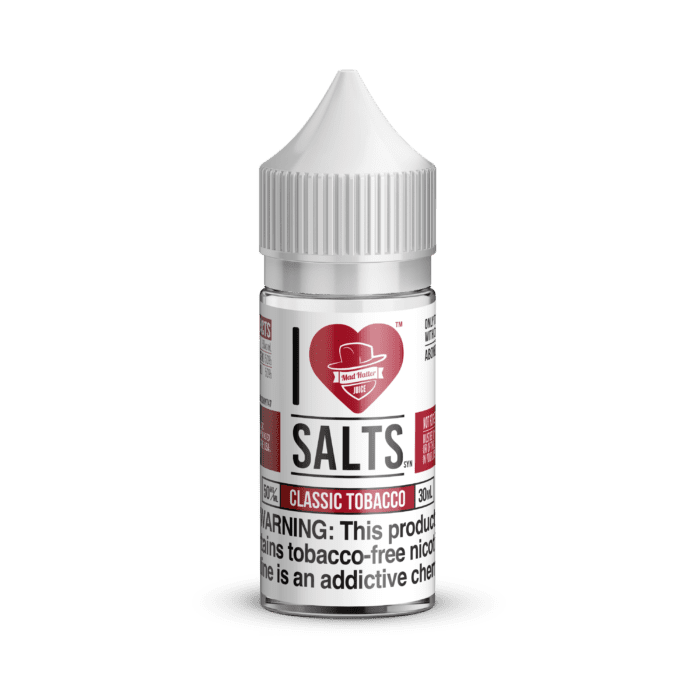 Buy I Love Salts | Classic Tobacco | Ejuice | Eliquid | 30 mL at Cheap Wholesale Distributor Deal Prices from ejuiceresellers.com