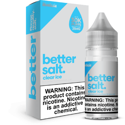 Buy better salt | Clear Ice | Iced | Ejuice | Eliquid | Salts | 120 mL at Cheap Wholesale Distributor Deal Prices from ejuiceresellers.com