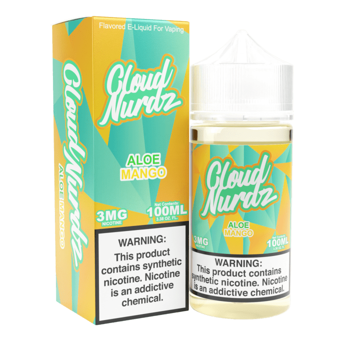 Buy Cloud Nurdz | Aloe Mango | Ejuice | Eliquid | 100 ml E-Juice Resellers at Cheap Wholesale Distributor Deal Prices from ejuiceresellers.com
