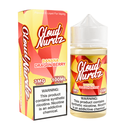 Buy Cloud Nurdz | Banana Dragon Berry | Ejuice | Eliquid | 100 ml E-Juice Resellers at Cheap Wholesale Distributor Deal Prices from ejuiceresellers.com