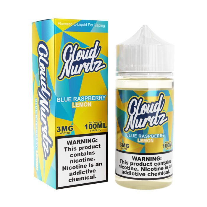 Buy Cloud Nurdz | Blue Raspberry Lemon | Ejuice | Eliquid | 100 ml E-Juice Resellers at Cheap Wholesale Distributor Deal Prices from ejuiceresellers.com