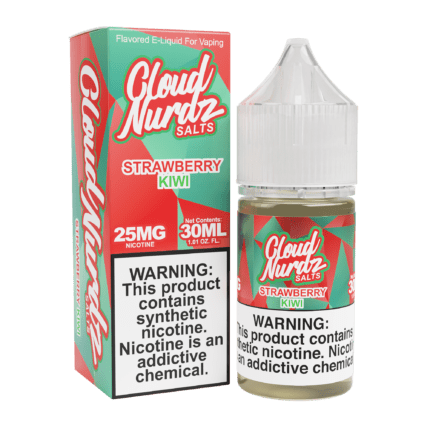 Buy Cloud Nurdz | Strawberry Kiwi | Ejuice | Eliquid | Salt | 30 ml E-Juice Resellers at Cheap Wholesale Distributor Deal Prices from ejuiceresellers.com