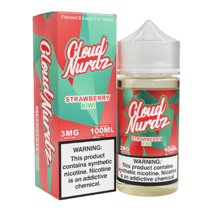 Buy Cloud Nurdz | Strawberry Kiwi | Ejuice | Eliquid | 100 ml E-Juice Resellers at Cheap Wholesale Distributor Deal Prices from ejuiceresellers.com
