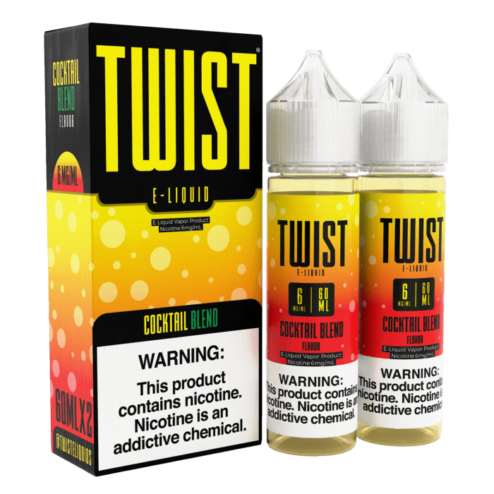 Buy Twist | Cocktail Blend | Ejuice | Eliquid | Salts | 60 ml | 60 ml at Cheap Wholesale Distributor Deal Prices from ejuiceresellers.com
