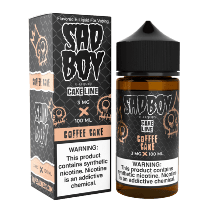 Buy Sad Boy | Coffee Cake Line | Ejuice | Eliquid | 100 mL at Cheap Wholesale Distributor Deal Prices from ejuiceresellers.com