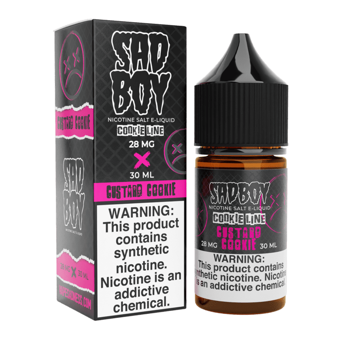 Buy Sad Boy | Custard Cookie Line | Ejuice | Eliquid | 30 mL at Cheap Wholesale Distributor Deal Prices from ejuiceresellers.com