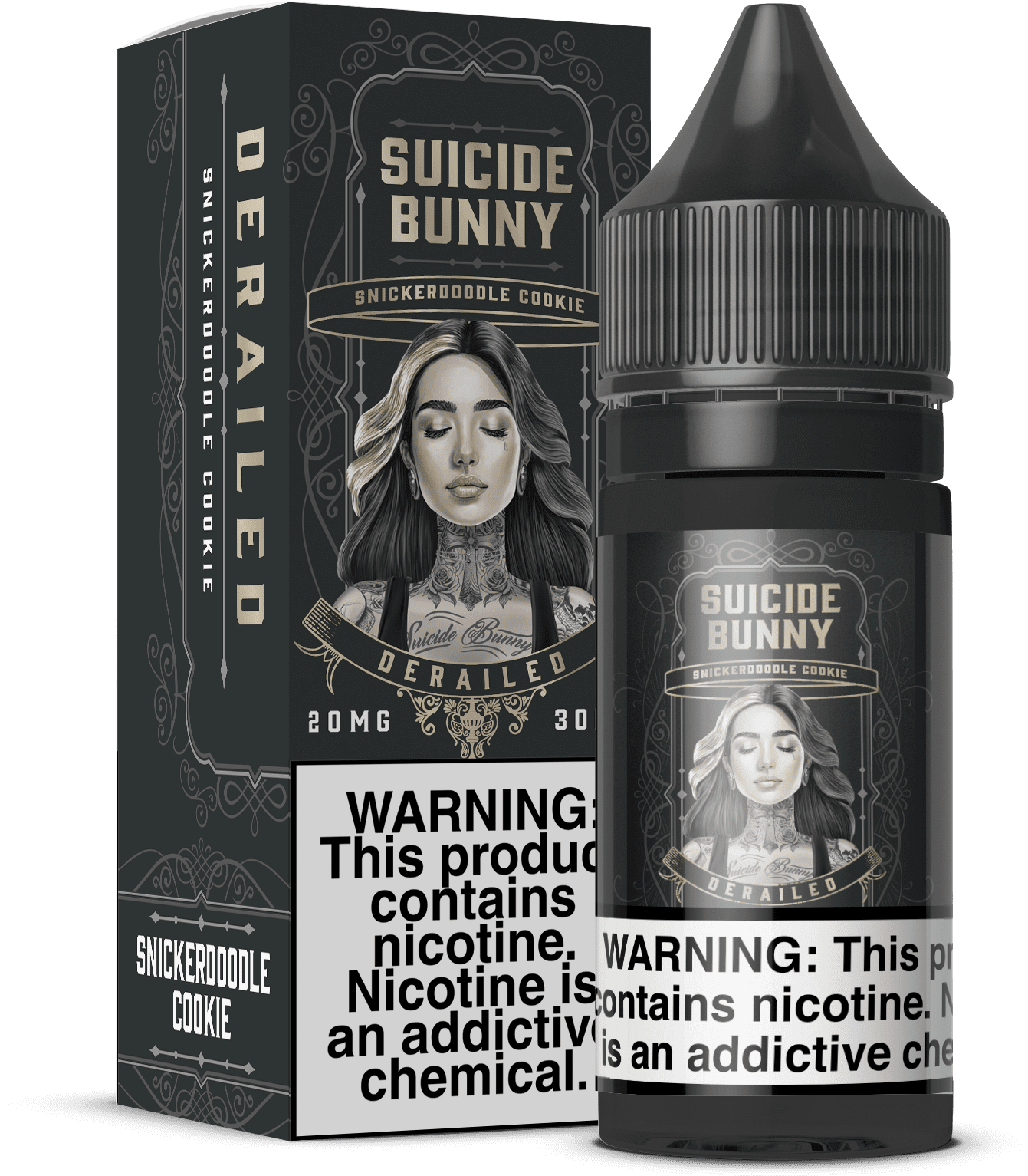 Buy Suicide Bunny | Derailed |Ejuice | Eliquid | Salt | 30 ml at Cheap Wholesale Distributor Deal Prices from ejuiceresellers.com