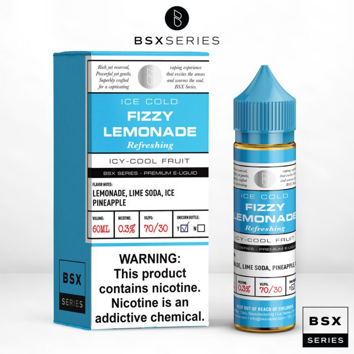 Buy Glas | Fizzy Lemonade BSX | Ejuice | Eliquid | 60 ml at Cheap Wholesale Distributor Deal Prices from ejuiceresellers.com