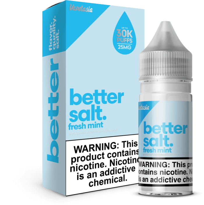 Buy better salt | Fresh Mint | Ejuice | Eliquid | Salts | 120 mL at Cheap Wholesale Distributor Deal Prices from ejuiceresellers.com