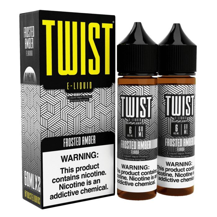 Buy Twist | Frosted Amber | Ejuice | Eliquid | 60 ml | 60 ml at Cheap Wholesale Distributor Deal Prices from ejuiceresellers.com