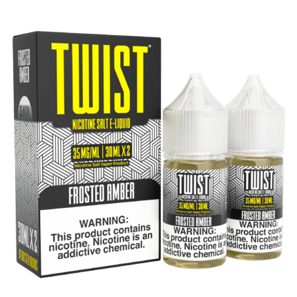 Buy Twist | Frosted Amber | Ejuice | Eliquid | Salts | 30ml | 60ml at Cheap Wholesale Distributor Deal Prices from ejuiceresellers.com