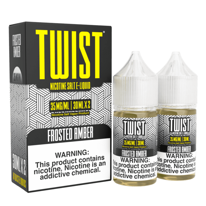 Buy Twist | Frosted Amber | Ejuice | Eliquid | Salts | 30ml | 60ml at Cheap Wholesale Distributor Deal Prices from ejuiceresellers.com