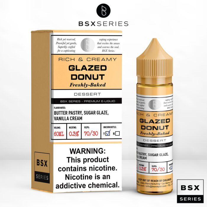 Buy Glas | Glazed Donut BSX | Ejuice | Eliquid | 60 ml at Cheap Wholesale Distributor Deal Prices from ejuiceresellers.com
