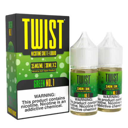 Buy Twist | Green No.1 | Ejuice | Eliquid | Salts | 30ml | 60ml at Cheap Wholesale Distributor Deal Prices from ejuiceresellers.com