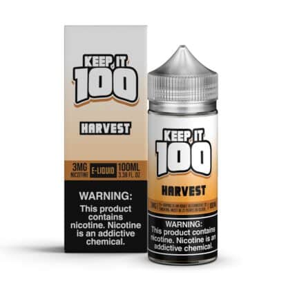 Buy Keep It 100 | Harvest | Ejuice | Eliquid | 100 mL at Cheap Wholesale Distributor Deal Prices from ejuiceresellers.com