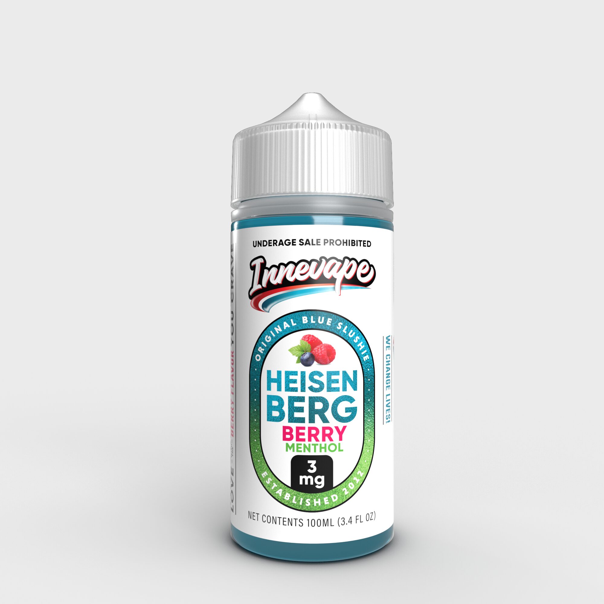 Innevape E-Liquid Heisenberg Berry Menthol by Innevape - 100mL - Ejuice Resellers #1 Vape Store Innevape E-Liquid Heisenberg Berry Menthol by Innevape - 100mL - Ejuice Resellers #1 Vape Store