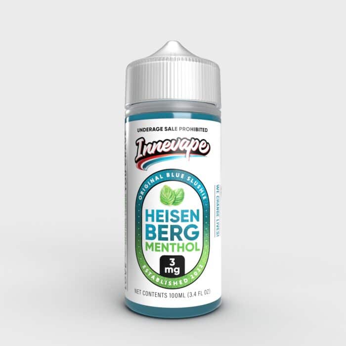 Buy Innevape | Menthol | Heisenberg | Original Blue Slushie | Ejuice | Eliquid | 100 mL at Cheap Wholesale Distributor Deal Prices from ejuiceresellers.com