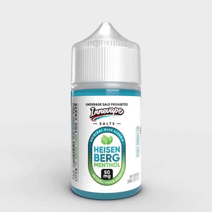 Buy Innevape | Menthol | Heisenberg | Original Blue Slushie | Salts | Ejuice | Eliquid | 30mL at Cheap Wholesale Distributor Deal Prices from ejuiceresellers.com