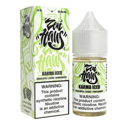 Buy Zen Haus | Karma Iced | Ejuice | Eliquid | Salt | 30 mL at Cheap Wholesale Distributor Deal Prices from ejuiceresellers.com