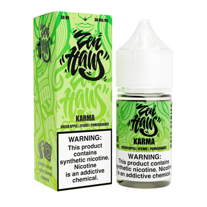 Buy Zen Haus | Karma | Ejuice | Eliquid | Salt | 30 mL at Cheap Wholesale Distributor Deal Prices from ejuiceresellers.com