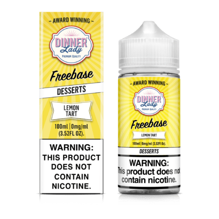 Buy Dinner Lady | Lemon Tart Desserts | Ejuice | Eliquid | Freebase | 100ml at Cheap Wholesale Distributor Deal Prices from ejuiceresellers.com