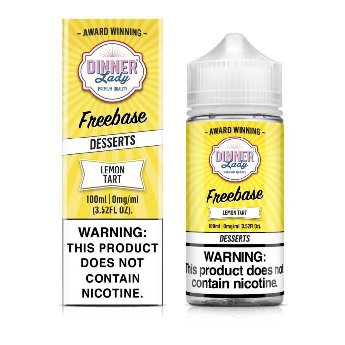 Buy Dinner Lady | Lemon Tart Desserts | Ejuice | Eliquid | Freebase | 100ml at Cheap Wholesale Distributor Deal Prices from ejuiceresellers.com