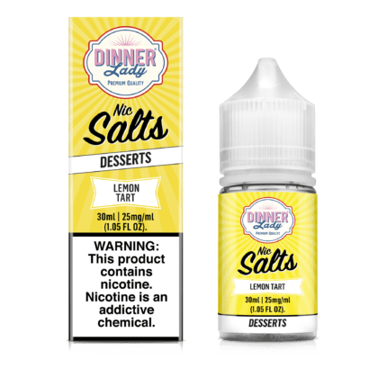 Buy Dinner Lady | Lemon Tart Desserts | Ejuice | Eliquid | Salts | 30 ml at Cheap Wholesale Distributor Deal Prices from ejuiceresellers.com