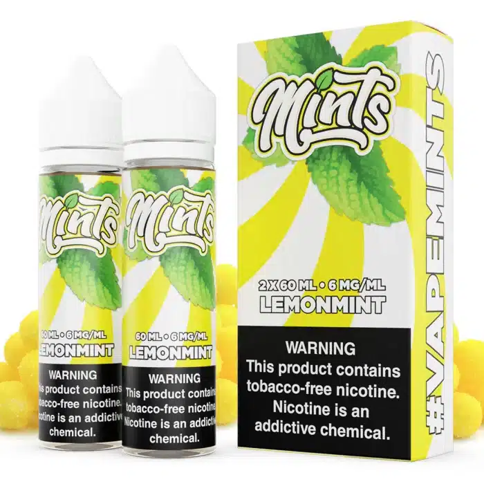 Buy Mints Vape Co. | LemonMint | Ejuice | Eliquid | 120 mL at Cheap Wholesale Distributor Deal Prices from ejuiceresellers.com