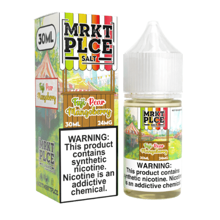 Buy MRKT PLCE | Fuji Pear Mangoberry | Ejuice | Eliquid | Salt | 30 ml E-Juice Resellers at Cheap Wholesale Distributor Deal Prices from ejuiceresellers.com