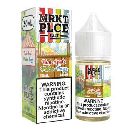 Buy MRKT PLCE | Thai Apple Melon Razz | Ejuice | Eliquid | Salt | 30 ml E-Juice Resellers at Cheap Wholesale Distributor Deal Prices from ejuiceresellers.com