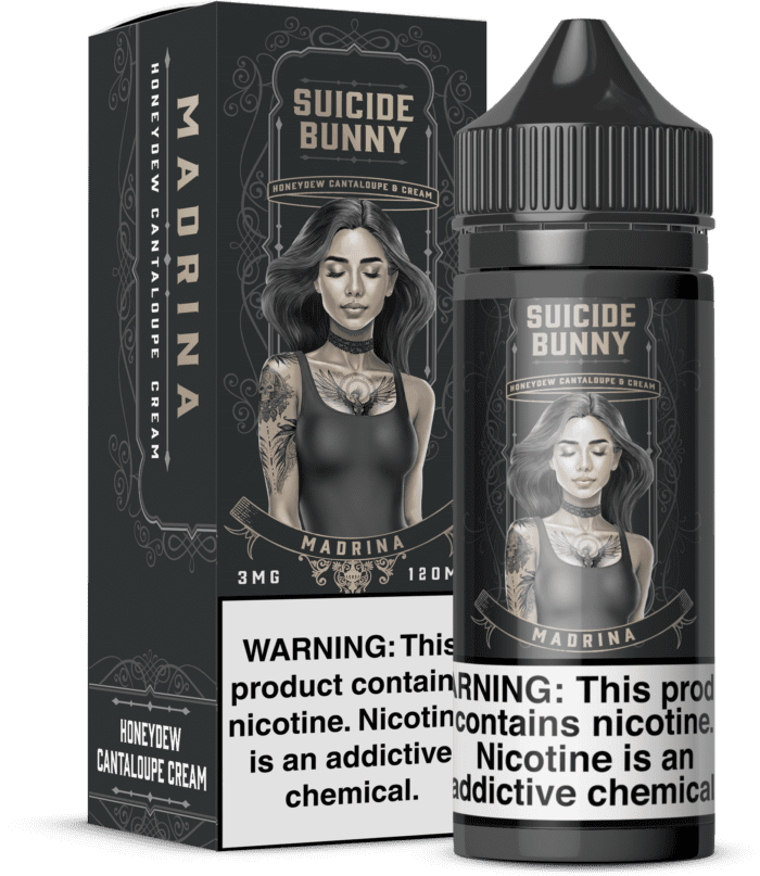 Buy Suicide Bunny | Madrina | Ejuice | Eliquid | Salt | 120 ml at Cheap Wholesale Distributor Deal Prices from ejuiceresellers.com