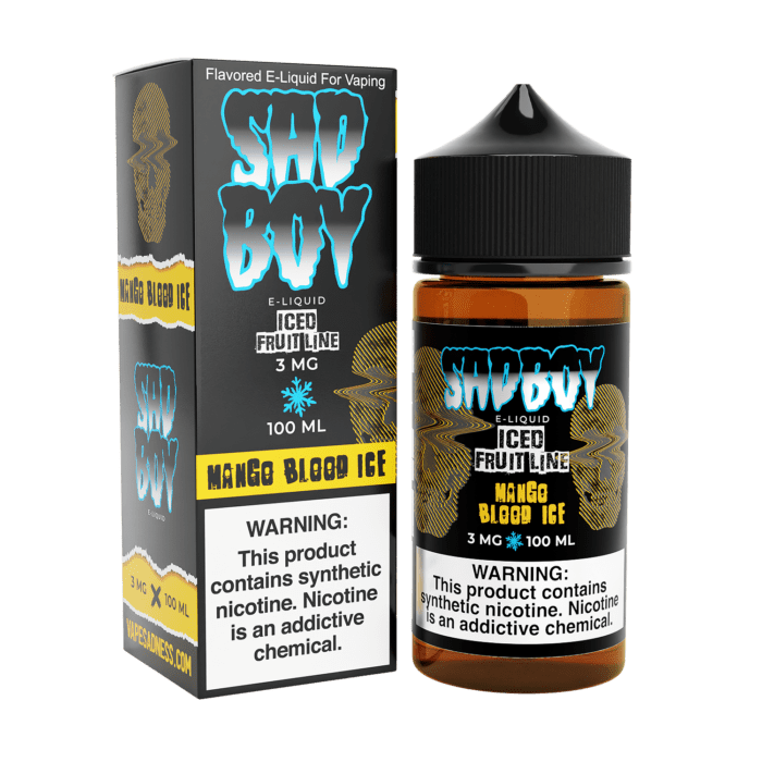 Buy Sad Boy | Mango Blood Ice Fruit Line | Ejuice | Eliquid | 100 mL at Cheap Wholesale Distributor Deal Prices from ejuiceresellers.com