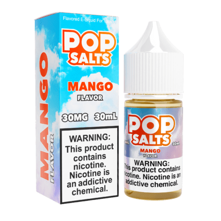 Buy Pop Salts | Mango | Salts | Ejuice | Eliquid | 30 mL at Cheap Wholesale Distributor Deal Prices from ejuiceresellers.com