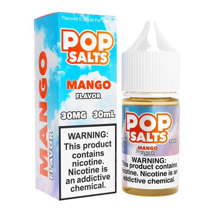 Buy Pop Salts | Mango | Salts | Ejuice | Eliquid | 30 mL at Cheap Wholesale Distributor Deal Prices from ejuiceresellers.com