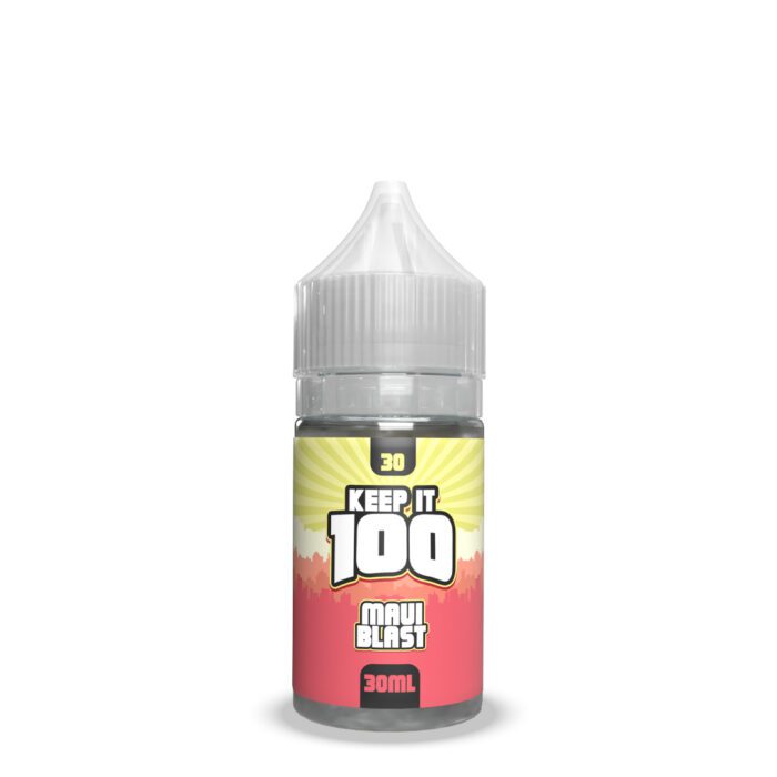 Buy Keep it 100 | Maui Blast Nixodine | Ejuice | Eliquid | Salt | 30 ml at Cheap Wholesale Distributor Deal Prices from ejuiceresellers.com