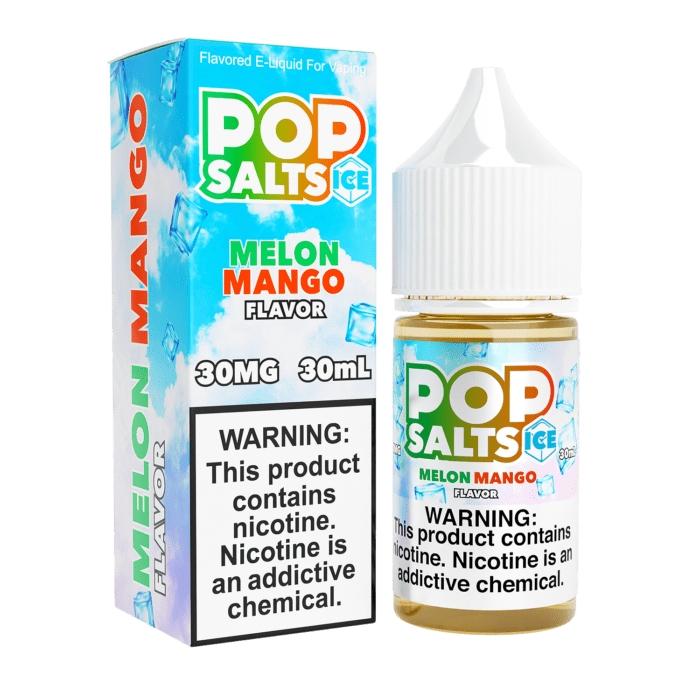 Buy Pop Salts | Melon Mango Ice | Salts | Ejuice | Eliquid | 30 mL at Cheap Wholesale Distributor Deal Prices from ejuiceresellers.com