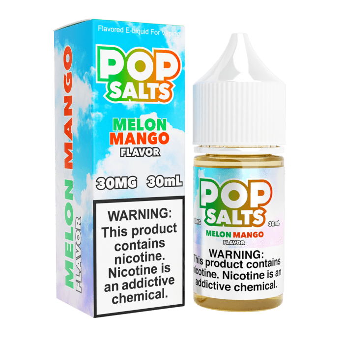 Buy Pop Salts | Melon Mango | Salts | Ejuice | Eliquid | 30 mL at Cheap Wholesale Distributor Deal Prices from ejuiceresellers.com