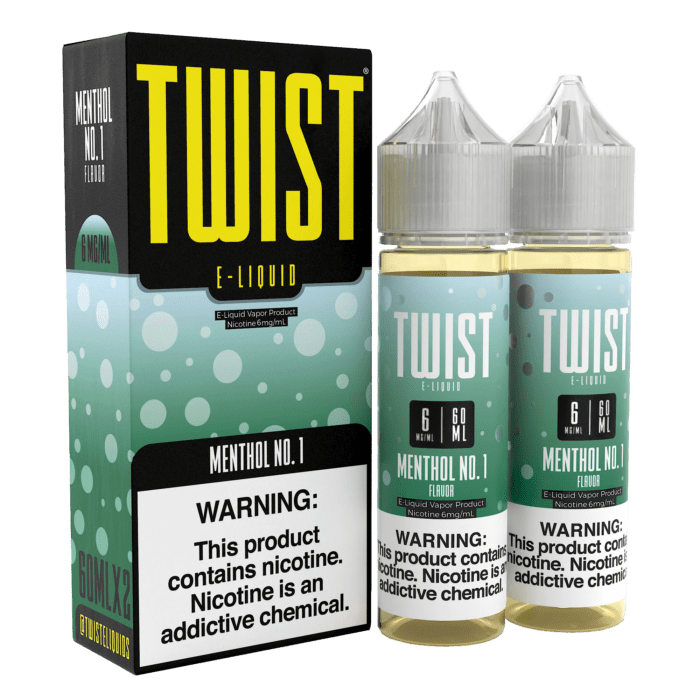 Buy Twist | Menthol No. 1 | Ejuice | Eliquid | 60 ml | 60 ml at Cheap Wholesale Distributor Deal Prices from ejuiceresellers.com