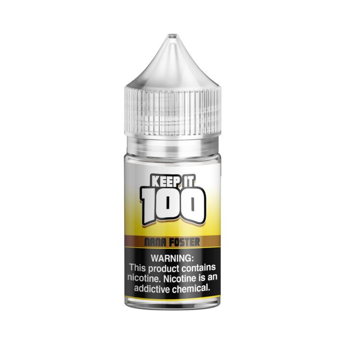 Buy Keep it 100 | Nana Foster | Ejuice | Eliquid | Salt | 30 ml at Cheap Wholesale Distributor Deal Prices from ejuiceresellers.com