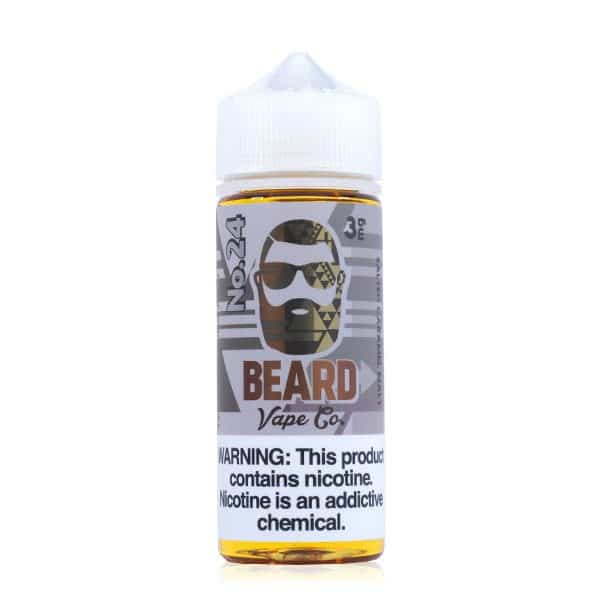 Buy Beard Vape Co | No.24 | Ejuice | Eliquid | 100 mL at Cheap Wholesale Distributor Deal Prices from ejuiceresellers.com