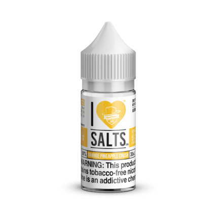 Buy I Love Salts | Orange Pineapple Crush | Ejuice | Eliquid | 30 mL at Cheap Wholesale Distributor Deal Prices from ejuiceresellers.com